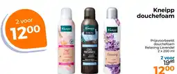 Trekpleister Kneipp Douchefoam aanbieding