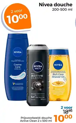 Trekpleister Nivea douche aanbieding