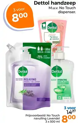 Trekpleister Dettol handzeep aanbieding