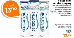 Trekpleister Sensodyne mondverzorging aanbieding