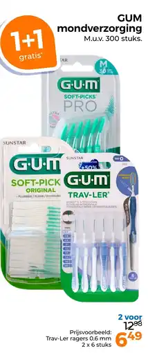 Trekpleister GUM mondverzorging aanbieding