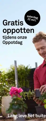 Karwei Gratis oppotten aanbieding