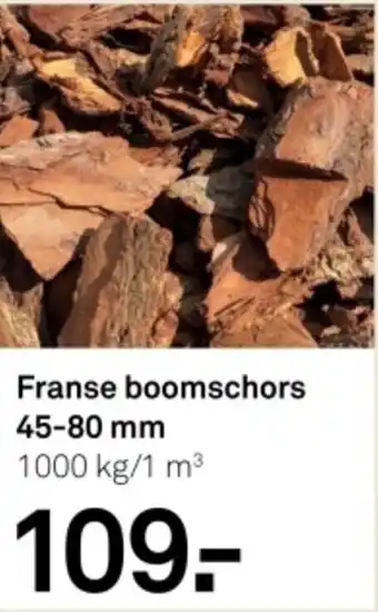 Karwei Franse boomschors aanbieding