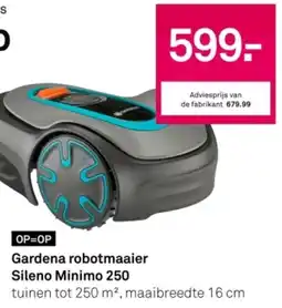 Karwei Gardena robotmaaier Sileno Minimo 250 aanbieding