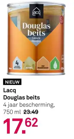 Karwei Lacq Douglas beits aanbieding