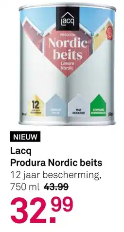 Karwei Lacq Produra Nordic beits aanbieding