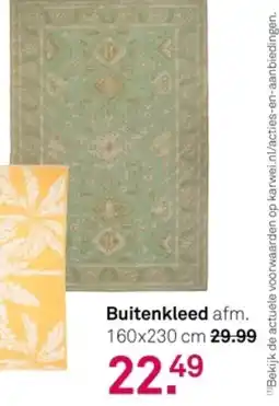 Karwei Buitenkleed aanbieding