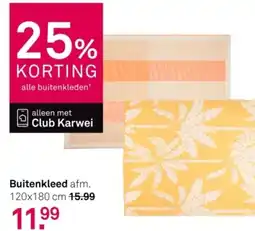 Karwei Buitenkleed aanbieding