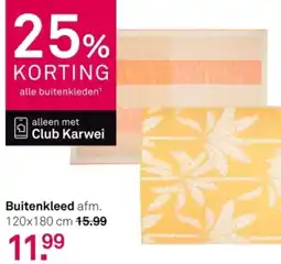 Karwei Buitenkleed aanbieding