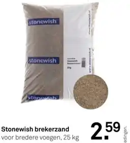 Karwei Stonewish brekerzand aanbieding