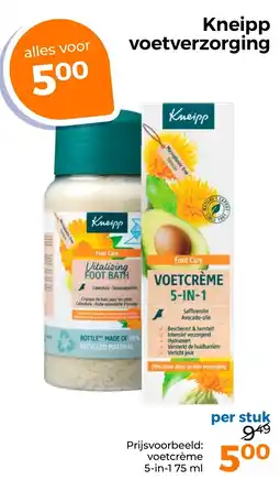 Trekpleister Kneipp voetverzorging aanbieding