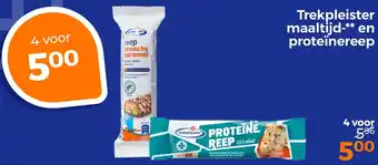 Trekpleister Trekpleister maaltijd en proteïnereep aanbieding