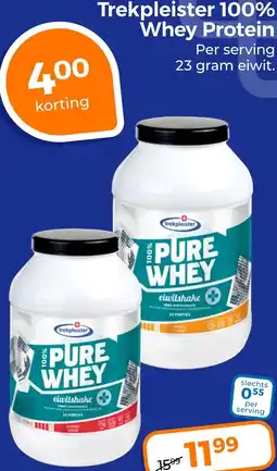 Trekpleister Trekpleister 100% Whey Protein aanbieding