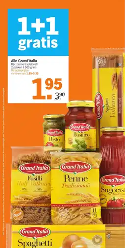 Albert Heijn Alle Grand'Italia aanbieding