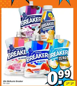 Albert Heijn Alle Melkunie Breaker aanbieding