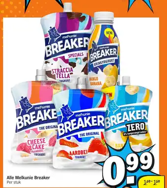 Albert Heijn Alle Melkunie Breaker aanbieding