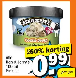 Albert Heijn Alle Ben & Jerry's aanbieding