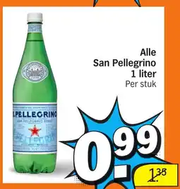 Albert Heijn Alle San Pellegrino aanbieding