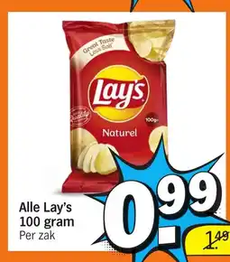 Albert Heijn Alle Lay's aanbieding