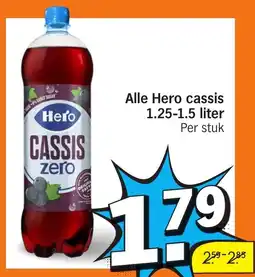 Albert Heijn Alle Hero cassis aanbieding