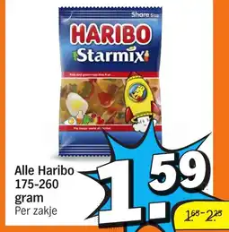 Albert Heijn Alle HARIBO Starmix aanbieding