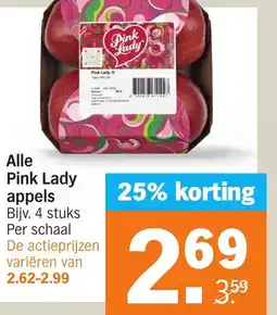 Albert Heijn Alle Pink Lady appels aanbieding