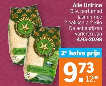 Albert Heijn Alle Unirice aanbieding