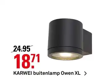 Karwei Buitenlamp Owen XL aanbieding