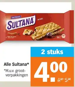 Albert Heijn Alle Sultana aanbieding