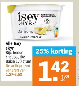 Albert Heijn Alle Isey skyr aanbieding