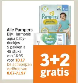 Albert Heijn Alle Pampers aanbieding