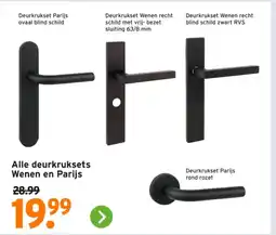 GAMMA Alle deurkruksets Wenen en Parijs aanbieding