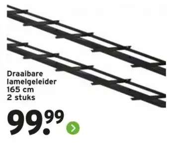 GAMMA Draaibare lamelgeleider aanbieding