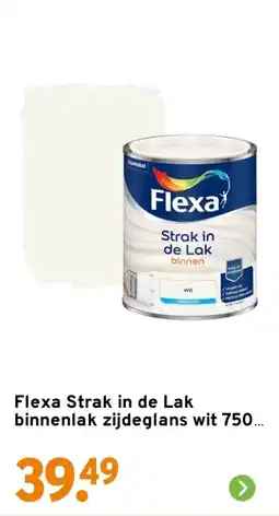 GAMMA Flexa Strak in de Lak binnenlak zijdeglans wit 750 aanbieding