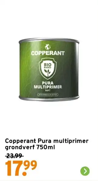 GAMMA Copperant Pura multiprimer grondverf aanbieding