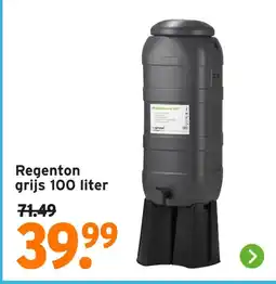 GAMMA Regenton grijs aanbieding