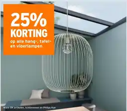 GAMMA op alle hang tafel en vloerlampen aanbieding