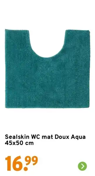 GAMMA Sealskin WC mat Doux Aqua aanbieding