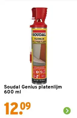 GAMMA Soudal Genius platenlijm aanbieding