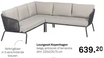 Karwei Loungeset Kopenhagen aanbieding