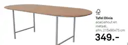 Karwei Tafel Olivia aanbieding