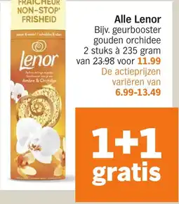 Albert Heijn Alle Lenor aanbieding