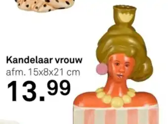 Karwei Kandelaar vrouw aanbieding