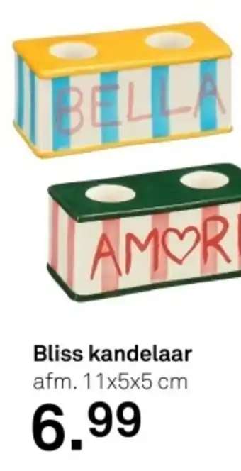 Karwei Bliss kandelaar aanbieding