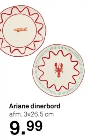 Karwei Ariane dinerbord aanbieding