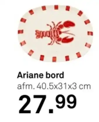 Karwei Ariane bord aanbieding