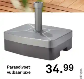 Karwei Parasolvoet vulbaar luxe aanbieding