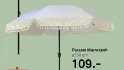 Karwei Parasol Marrakesh aanbieding