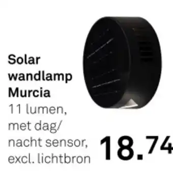 Karwei Solar wandlamp Murcia aanbieding