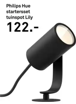 Karwei Philips Hue startersset tuinspot Lily aanbieding